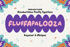 Fluffapalooza-handwritten Font