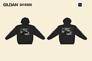 Hoodie Mockup Gildan GI18500, a Hoody Mockup by Infinity Mockups (Thumbnail 1 of 6)