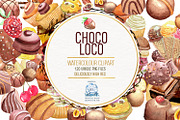120 Gourmet Chocolate Clipart PNG, an Illustration by LilyBoo Clipart (Thumbnail 1 of 8)