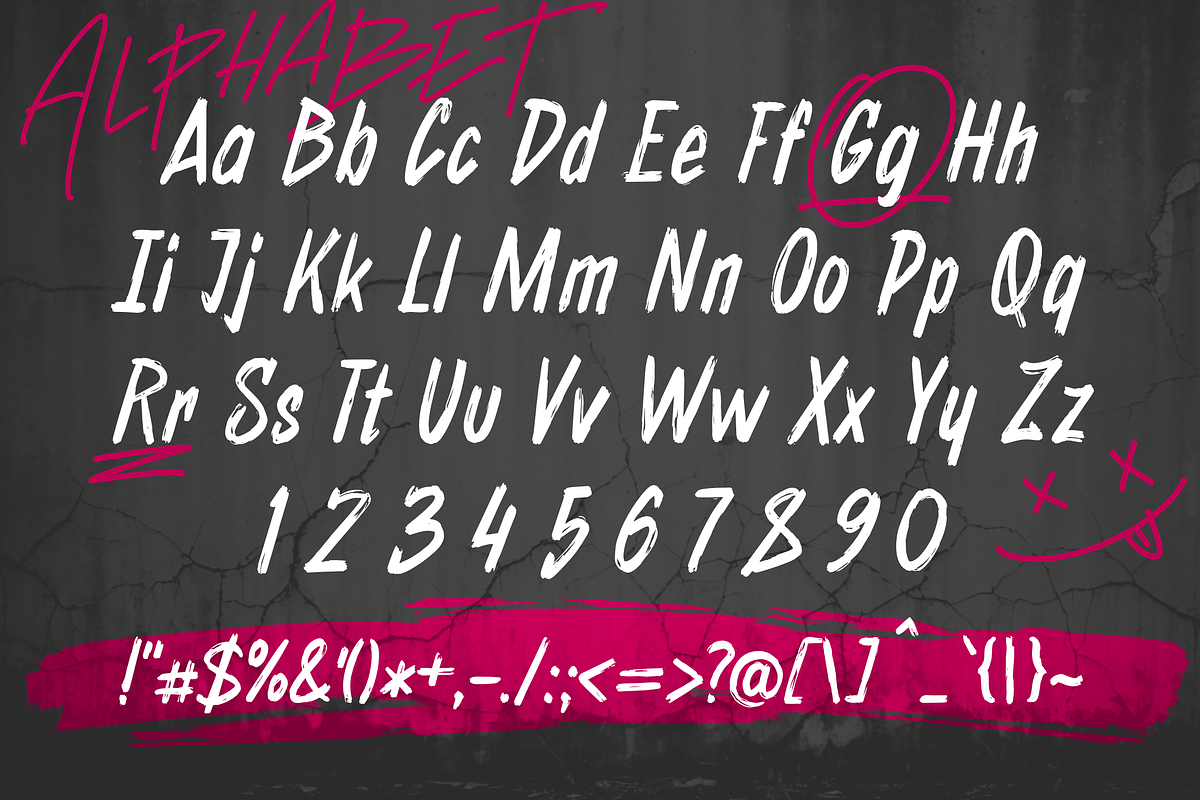 OXIRITY - Font, a Handwritten Font by Aniad_ (Photo 2 of 5)