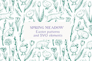 Easter patterns and elements, a Pattern Graphic by Robusta (Thumbnail 1 of 9)