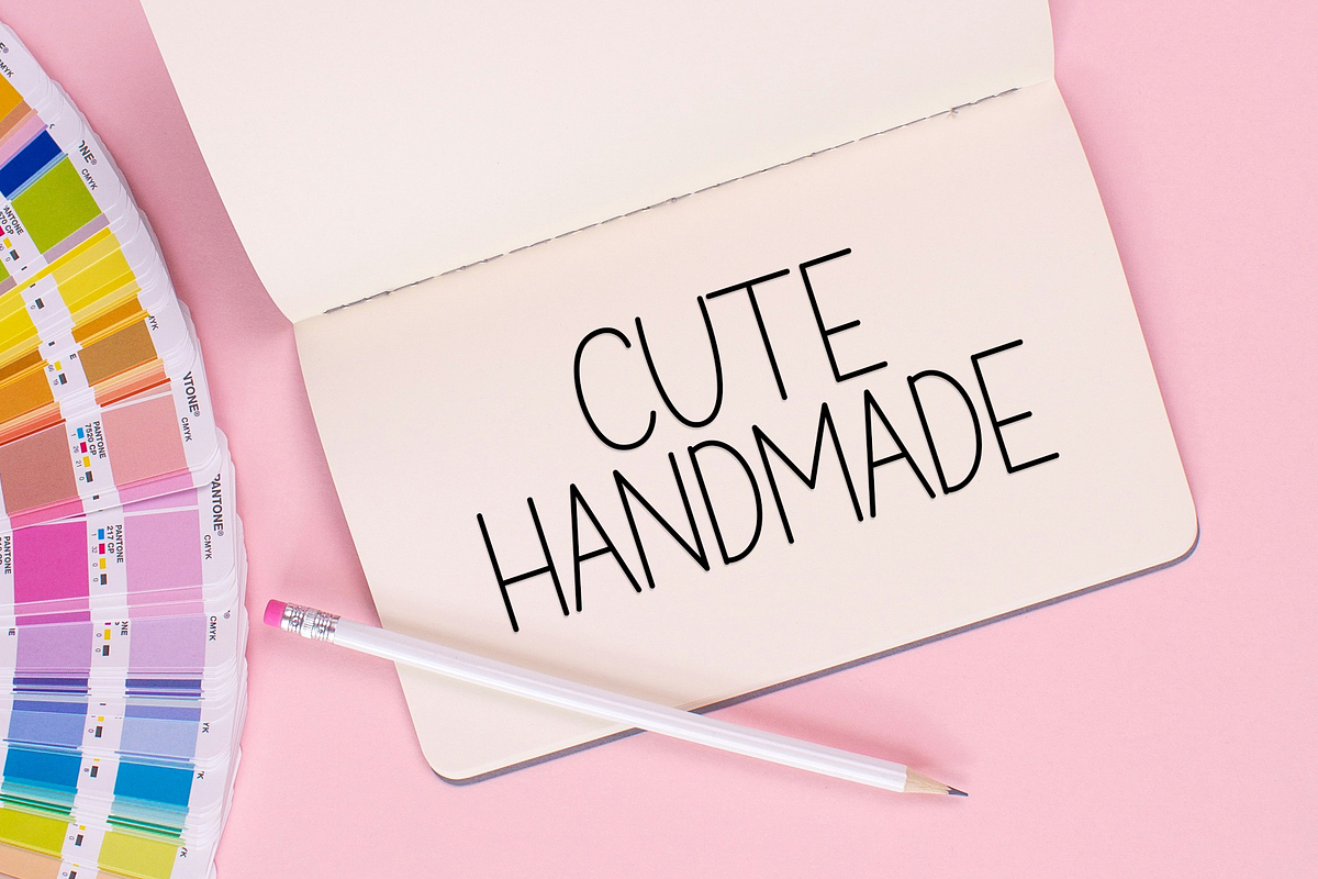 Simple Lovely, a Sans Serif Font by FreshTypeINK (Photo 8 of 8)