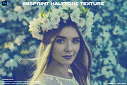 Misprint Halftone Texture, an Action Add-On by DaldSgh (Thumbnail 1 of 14)