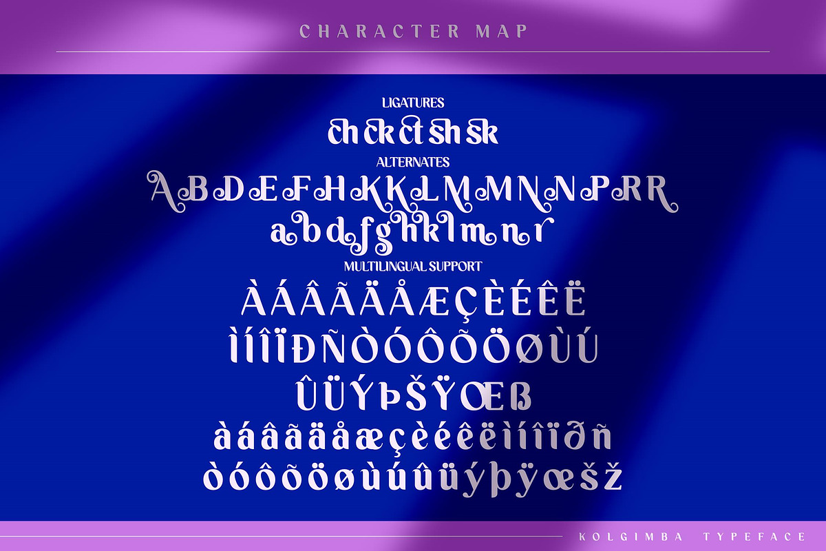 Kolgimba Modern Serif Font, a Script Font by Storytype Studio (Photo 7 of 8)