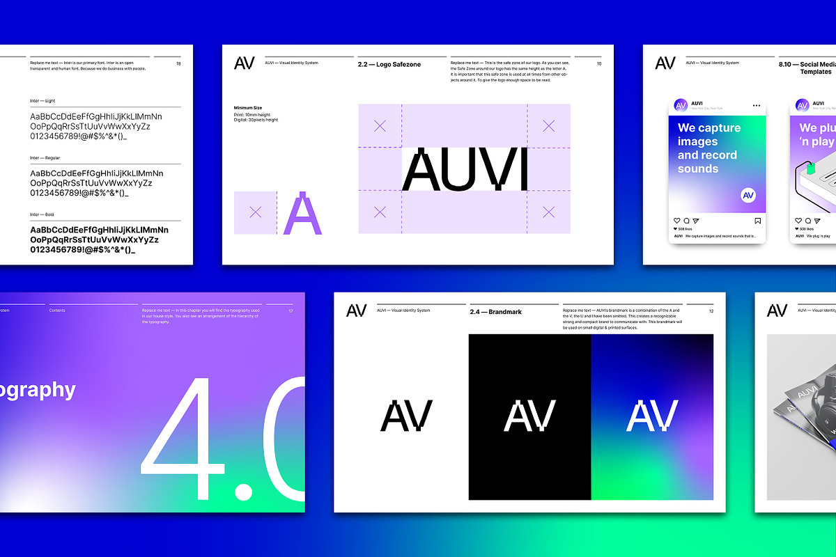 Absolute | Brand Guidelines - Figma, a Presentation Template by Typefool's Shop (Photo 5 of 12)
