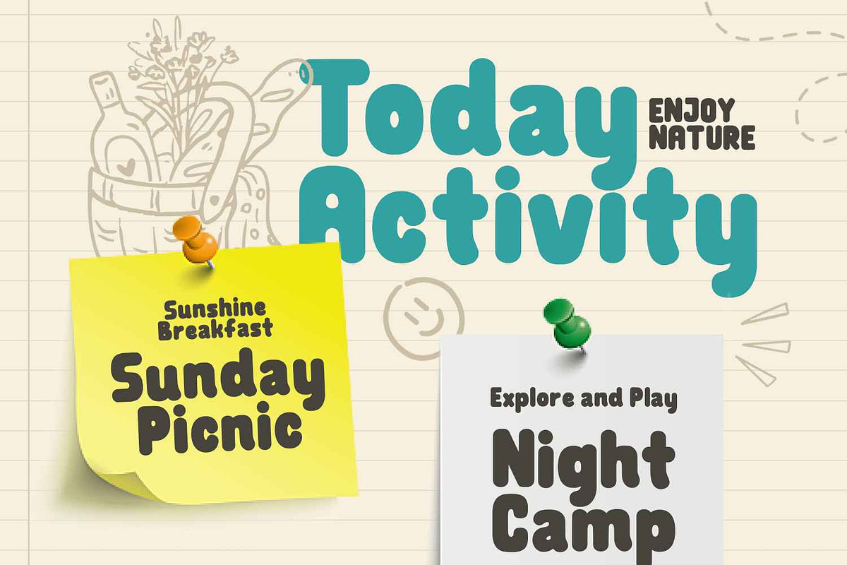 Holiday Crumbs - Food Font, a Sans Serif Font by Mozatype (Photo 4 of 9)