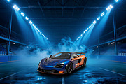 Supercar Spotlight Digital Backdrops, a Background Graphic by 3Motional (Thumbnail 6 of 19)