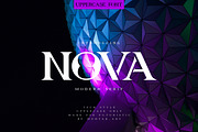 Nova | Future Font, a Serif Font by Muntab_Art (Thumbnail 1 of 8)