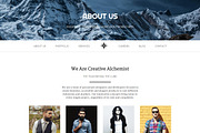 CUBE: Minimal Multi-Purpose Template, a HTML Template by Devero (Thumbnail 4 of 11)