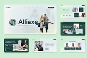 Alliax -Insurance PowerPoint, a Presentation Template by Pixslides (Thumbnail 2 of 7)