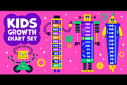 Kids height chart meter ruler, a Technology Illustration by Buch&Bee (Thumbnail 3 of 3)
