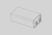 Battery 3d model, an Object 3D Model by fahad121 (Thumbnail 5 of 5)