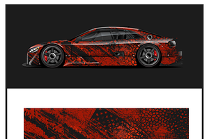 Dynamic Car Wrap Design