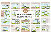 Digital Product Mockup Device Mockup, a Mac Mockup by NoemieDesigns (Thumbnail 1 of 5)