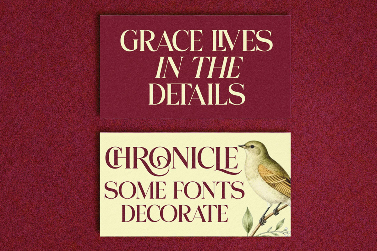 Lebronne - Serif Font, a Serif Font by Sronstudio (Photo 3 of 11)