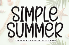 Simple Summer | Script Font