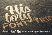 History Font Trio, a Script Font by Deeezy (Thumbnail 4 of 10)