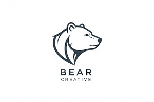 Bear Creative Logo, a Branding & Logo Template by Logocreative