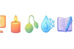 Creative collection of minimalistic, a Technology Illustration by ZinetroN