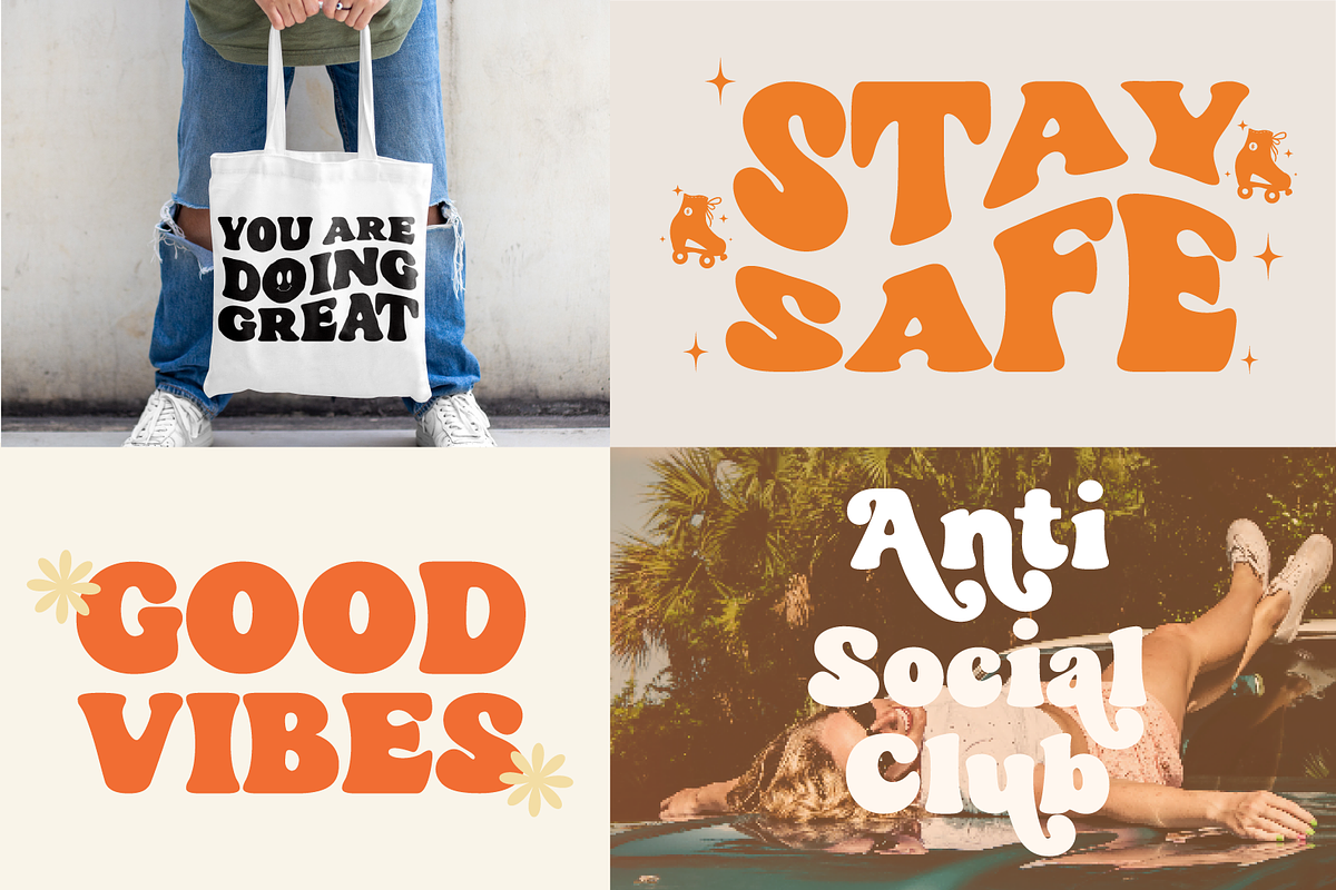 The Magical Retro Font Bundle, a Handwritten Font by Prestige Artsy Studio (Photo 5 of 13)