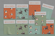 Cute Raccoons Watercolor, a Pattern Graphic by watercolor kamill (Thumbnail 2 of 8)