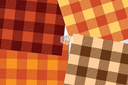Fall Plaid Digital Papers, Plaid SVG, a Pattern Graphic by NS Arts Shop (Thumbnail 3 of 7)