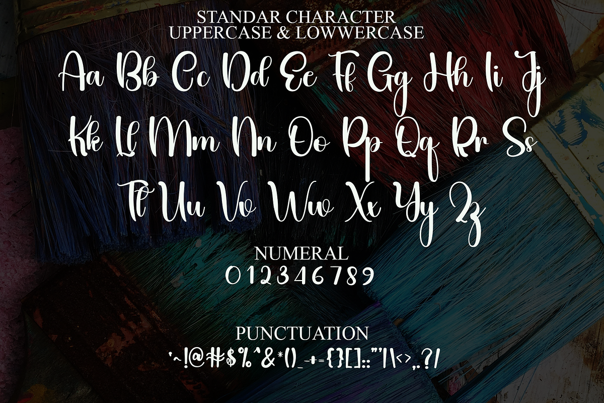 January, a Handwritten Font by InermediaSTUDIO (Photo 4 of 8)
