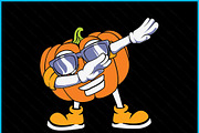Dabbing Pumpkin Halloween SVG, an Object Graphic by Creativeusart (Thumbnail 2 of 4)