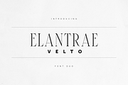 Elantrae & Velto – Modern Font Duo, a Serif Font by Only Fonts (Thumbnail 1 of 10)