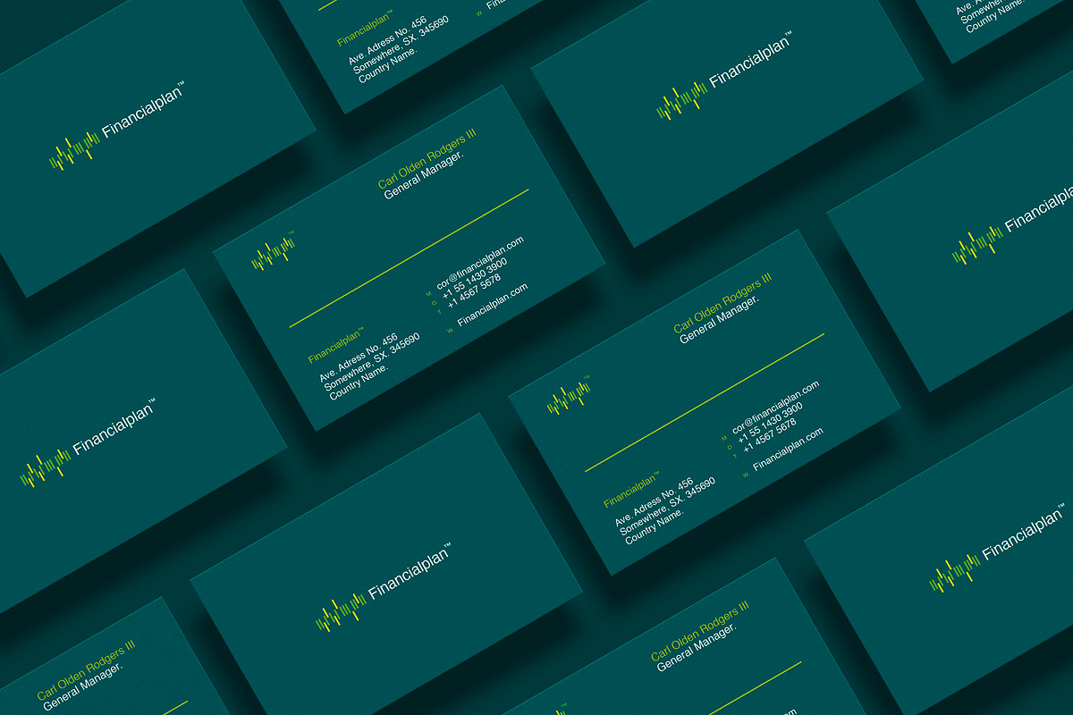 Business cards template: Finanacialp, a Business Card Template by Srg® (Photo 2 of 4)