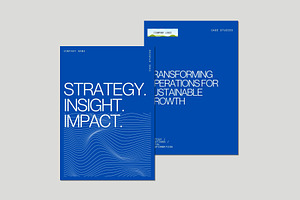Corporate Case Study Canva Template