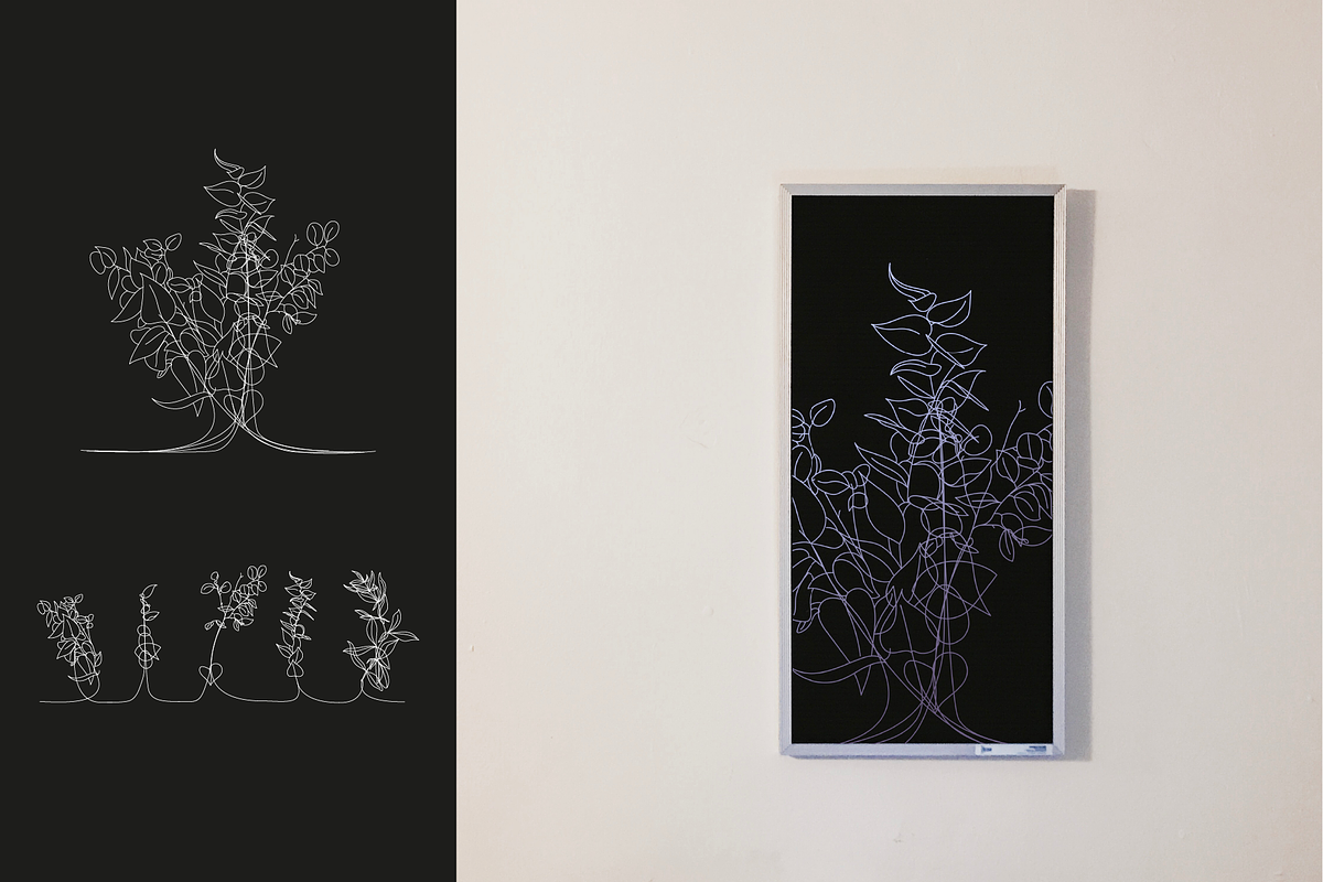 30 FineLine Flowers, an Illustration by Inkwell Supply Co (Photo 10 of 15)