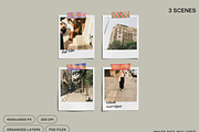 Polaroid Mockup 3 Views, a Merchandise Mockup by graphicsauce (Thumbnail 1 of 4)