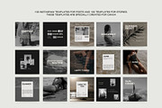 Aesthetic Instagram Templates XVII, a Social Media Template by Instprofi | Studio Estimo (Thumbnail 6 of 12)