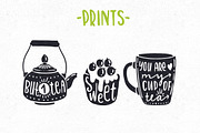 Set of hand-drawn illustration, a Food Illustration by Wewhitelist (Thumbnail 6 of 6)
