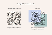 Bohemian Patterns & Backgrounds, a Pattern Graphic by Felizabeth Design (Thumbnail 9 of 11)