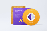 CD Mockup, a Product Mockup by zpackcreative (Thumbnail 1 of 4)