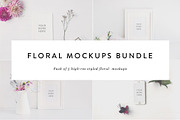 Floral Mockups Bundle : 50% off, an iPhone Mockup by Creative Convex (Thumbnail 1 of 6)