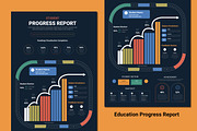 Education Progress Report, an UI Kit Template by MightyDesign (Thumbnail 1 of 8)