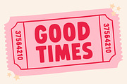 Happy Club - Simple Bold Sans Serif, a Sans Serif Font by Happy Type Club (Thumbnail 3 of 7)