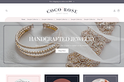 Coco Rose Pink Pretty Shopify Theme, a Shopify Template by Lavender Skye Studio (Thumbnail 2 of 2)