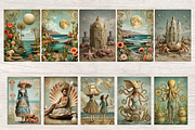 SURREAL RETRO BEACH JUNK JOURNAL, a Decorative Illustration by Daring Digies (Thumbnail 6 of 8)