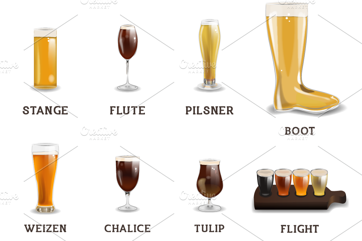 Beer / Brewery / Oktoberfest Icons, a Food Illustration by Onyx Templates (Photo 5 of 5)