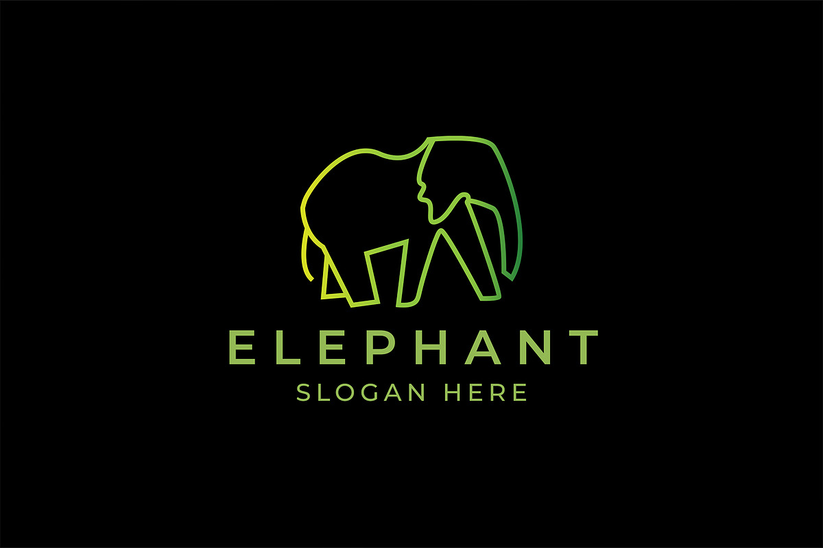Elephant Logo Minimal Design, a Branding & Logo Template by M9 Design (Photo 1 of 6)
