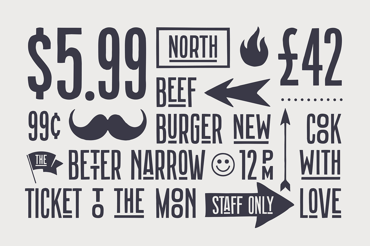 Massachusettz Narrow, a Handwritten Font by Foxys Type (Photo 3 of 12)