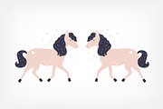 Little pink horse, an Animal Illustration by Good Studio (Thumbnail 2 of 4)