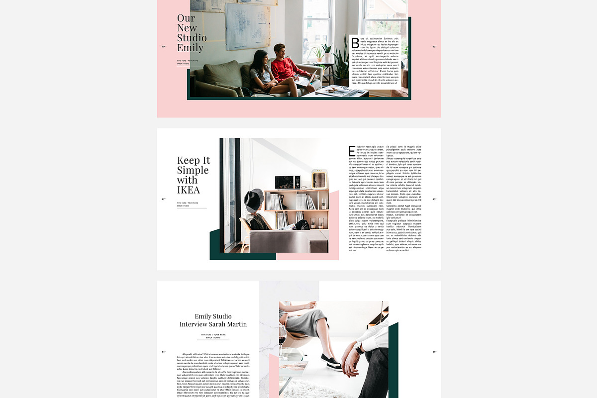 Emily Magazine, a Magazine Template by Loc Tropis (Photo 8 of 11)