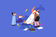Business people set. Startup concept, a Person Illustration by PaperTrident (Thumbnail 9 of 13)