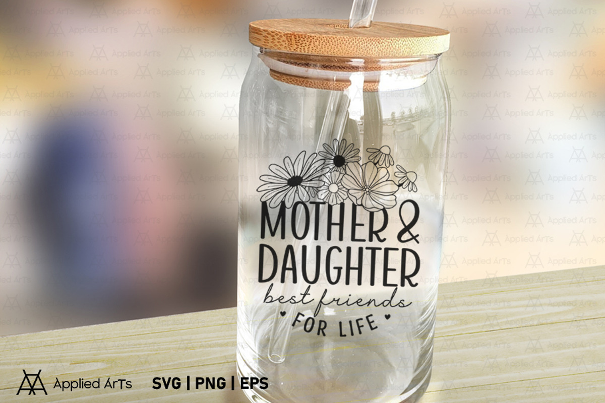 Mother and Daughter Best Friend SVG, a Graphic by Applied Arts (Photo 8 of 12)
