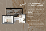 Healer Website Template- Squarespace, a Squarespace Template by Glo Design Studio (Thumbnail 5 of 9)